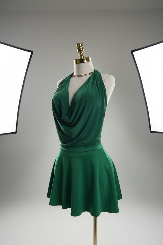Tennis skirt set | Green