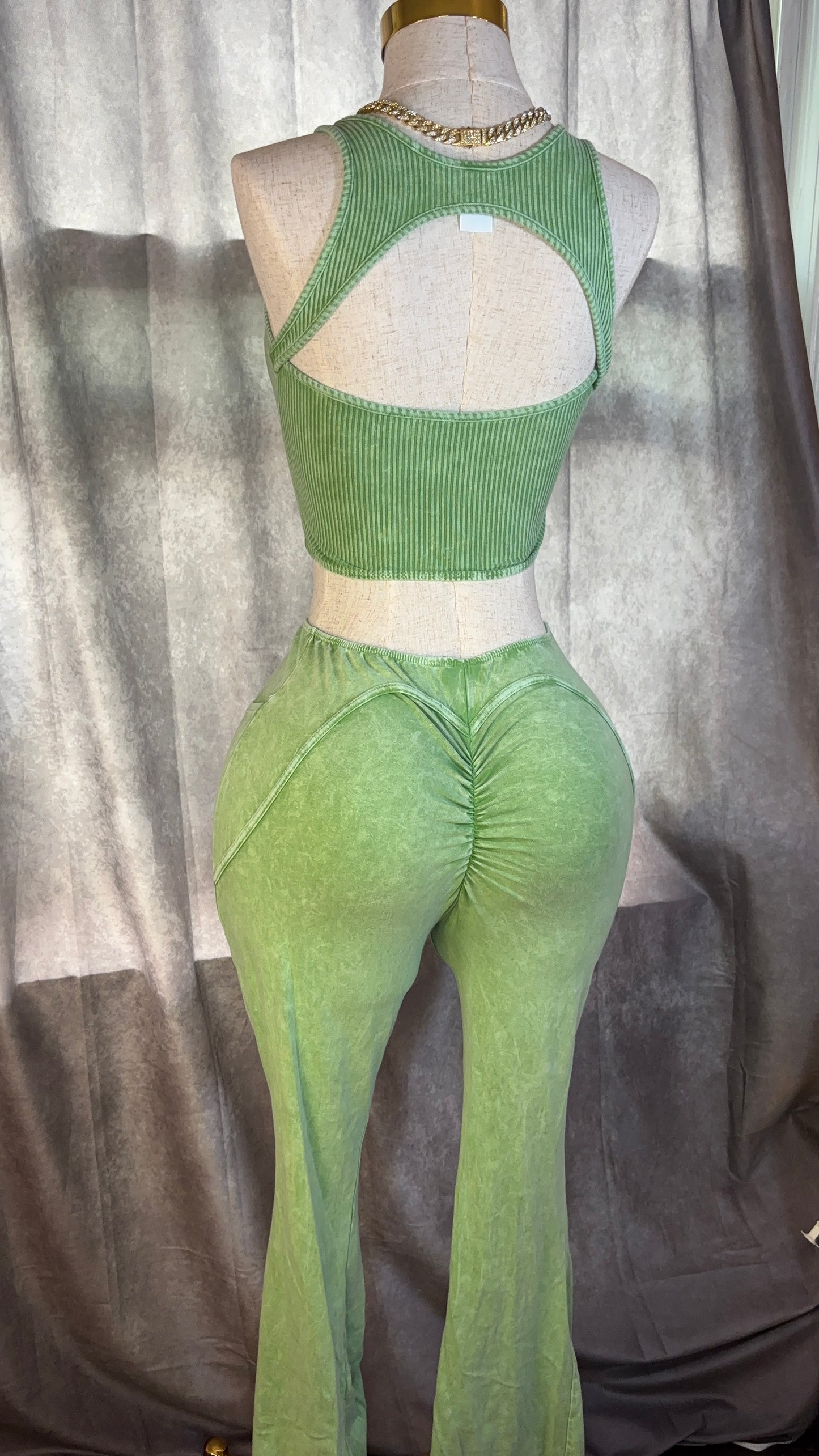 Pilates set -Lime green