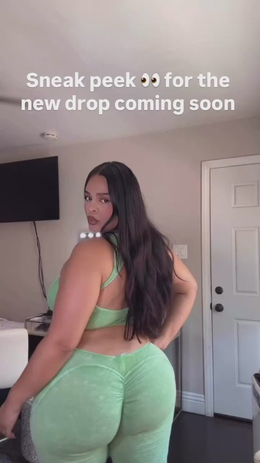 Pilates set -Lime green